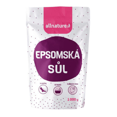 ALLNATURE Epsomská soľ 1000 g 1