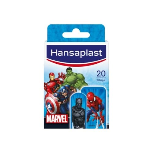 HANSAPLAST Marvel náplasť s detským motívom, stripy 20 kusov 1