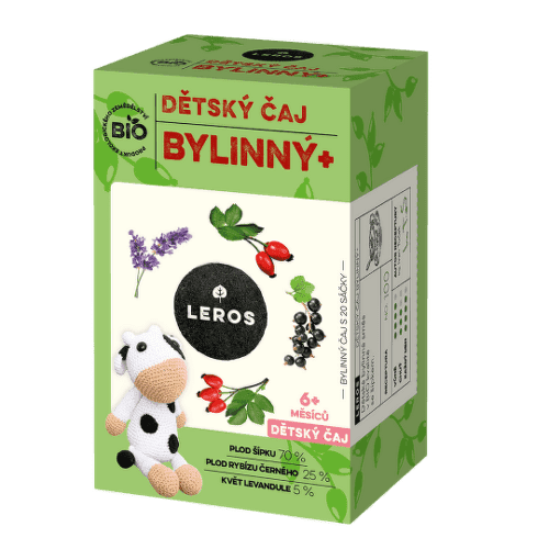 LEROS Bio detský čaj bylinný+ 20 x 2 g 1