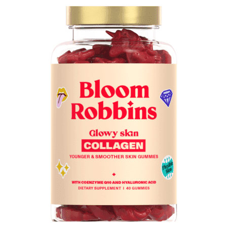 BLOOM ROBBINS Glowy skin collagen gumíky jednorožci 40 ks 1