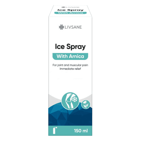 LIVSANE Chladivý sprej s obsahom arniky 150 ml