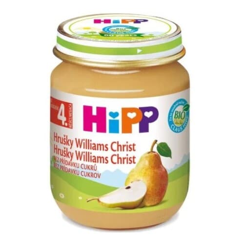 HiPP Príkrm ovocný hrušky 125 g 1