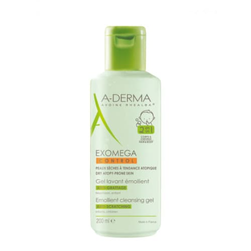 A-DERMA Exomega control umývací gél 2v1 200 ml 1