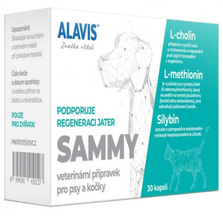 ALAVIS Sammy pre psy a mačky 30 kapsúl 1
