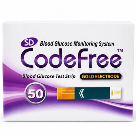 SD code-free testovacie pruzky 2x25ks 1