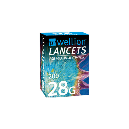 WELLION Lancets 28 g - lanceta sterilná 200 kusov 1