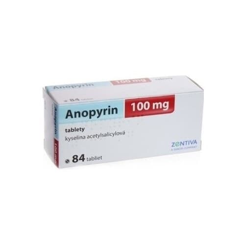 ANOPYRIN 100 mg 84 tabliet 1