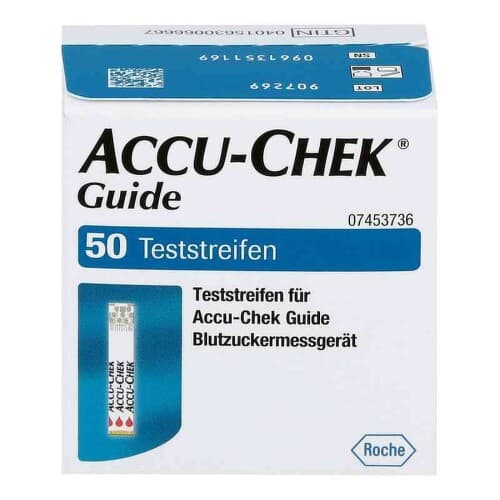ACCU-CHEK Guide 50 testovacie prúžky do glukomera 50 ks 1