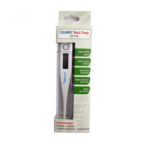 CELIMED Basic temp (DT-01B) digitálny teplomer s pevnou špičkou 1 kus