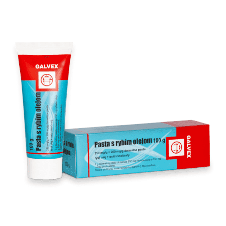 GALVEX Pasta s rybím olejom 100 g 1