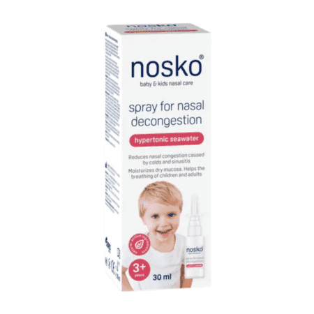 NOSKO Sprej na uvoľnenie upchatého nosa 30 ml 1