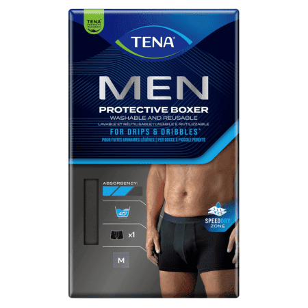 TENA Men protective boxer black M 1 ks 1