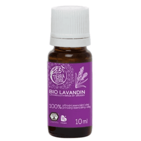 TIERRA VERDE Bio lavandin prírodný 100% esenciálny olej 10 ml 1
