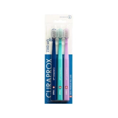 CURAPROX CS 1560 soft zubná kefka 3 kusy 1