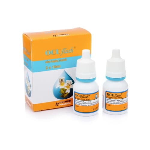 OCUFLASH kvapky 2 x 10ml 1