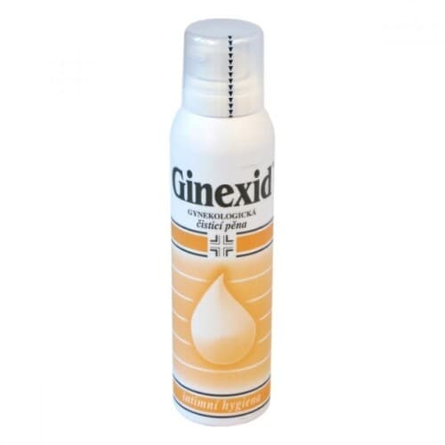 GINEXID gynekologická čistiaca pena 150 ml 1