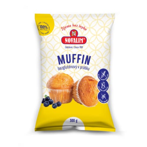 NOVALIM Muffiny bezlepkové v prášku 300 g 1