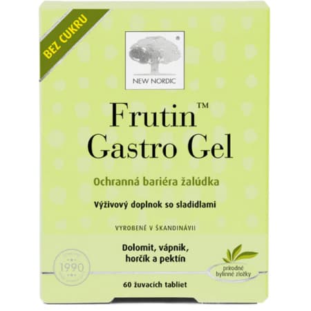 NEW NORDIC Frutin gastro gel 60 tabliet 1