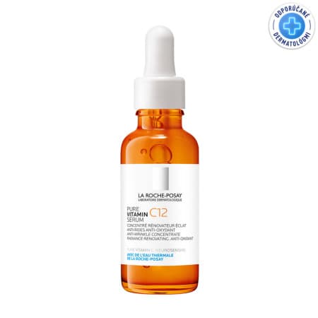 LA ROCHE-POSAY Vitamín C12 antioxidačné obnovujúce sérum proti vráskam 30 ml