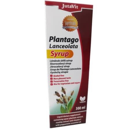 JUTAVIT Skorocelový sirup + vitamín C 300 ml