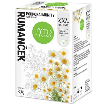 FYTOPHARMA Rumanček kvet sypaný XXL balenie 80 g 1