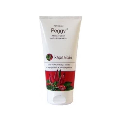 PEGGY nové gély kapsaicín 170 g 1