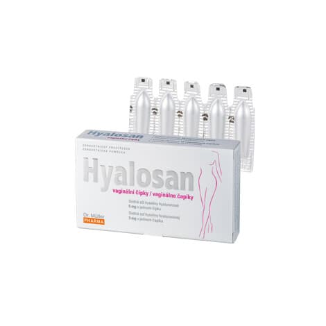 DR. MÜLLER Hyalosan vaginálne čapíky 10 kusov