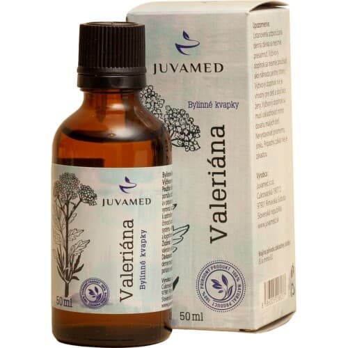 JUVAMED Valeriána bylinné kvapky 50 ml 1