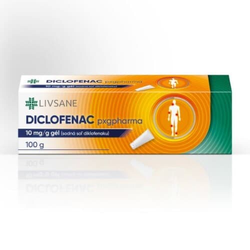 LIVSANE Diclofenac gél 100 g 1