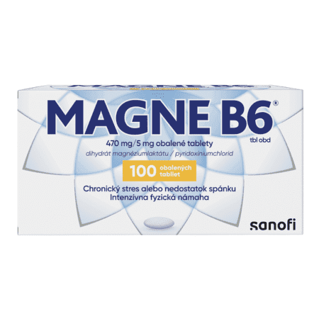 MAGNE B6 470 mg/5 mg 100 tabliet 1