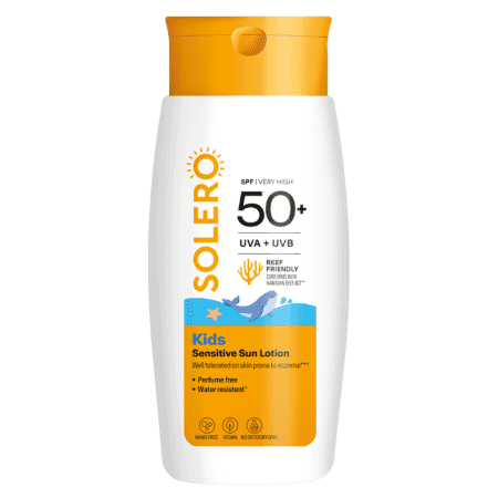 SOLERO Detské opaľovacie mlieko SPF50+ 200 ml