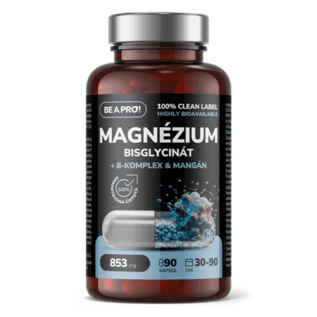 BE A PRO! Magnézium bisglycinát 90 kapsúl 1