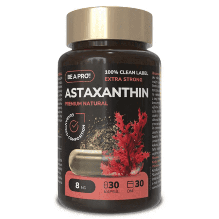 BE A PRO! Astaxanthin premium natural 30 kapsúl 1