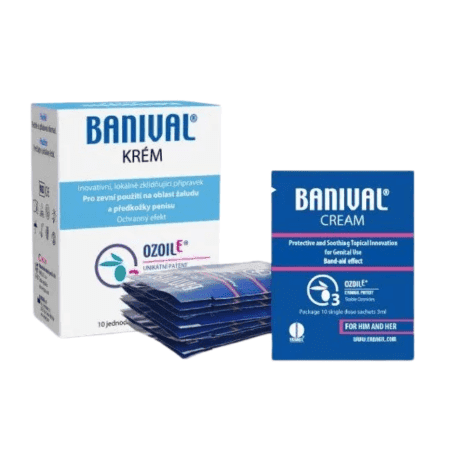 BANIVAL krém na balanopostitidy 3 ml 10 vreciek 1