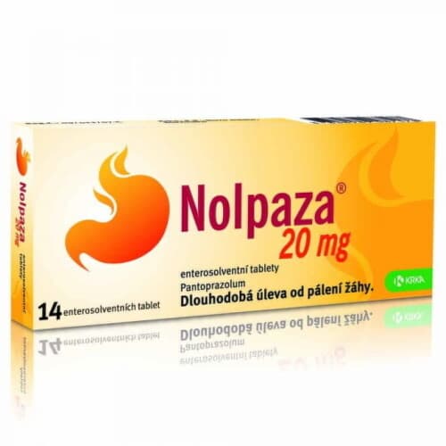NOLPAZA 20 mg 14 gastrorezistentných tabliet 1