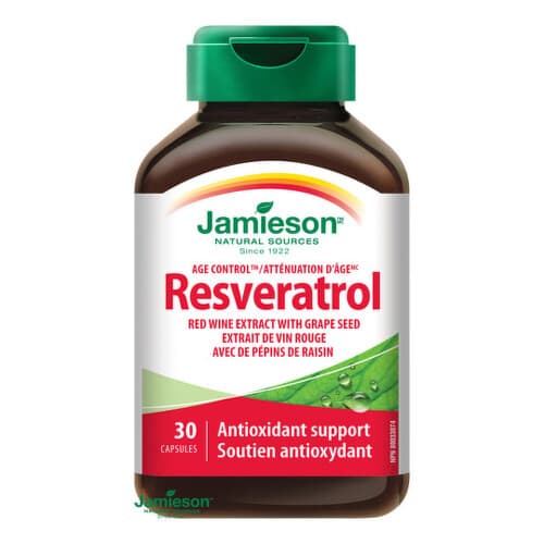 JAMIESON Resveratrol 50 mg 30 kapsúl 1