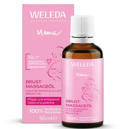 WELEDA Olej na masáž prsníkov 50 ml