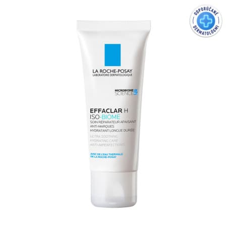 LA ROCHE-POSAY Effaclar h iso-biome krém proti nedokonalostiam 40 ml