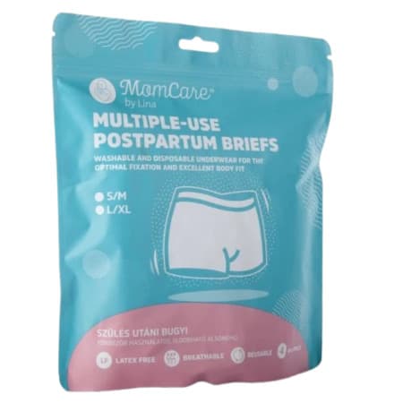MomCare Popôrodné nohavičky na viacnásobné použitie 2XL 4 ks 1