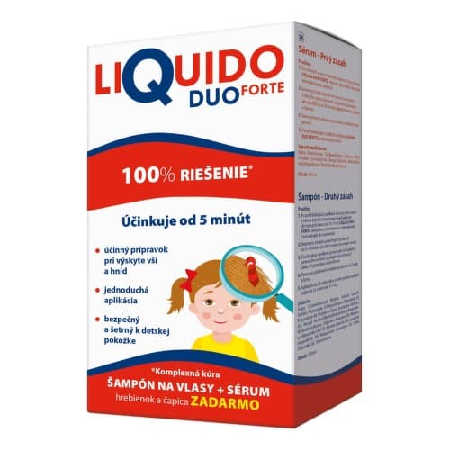 LIQUIDO Duo forte proti všiam 200 ml + 125 ml 1