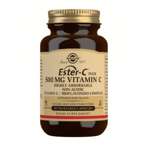 SOLGAR Ester-c plus 500 mg 50 kapsúl