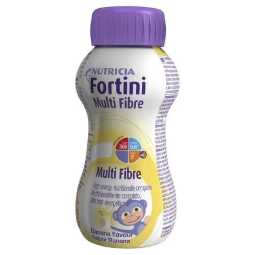 FORTINI Multi fibre pre deti príchuť banán 200 ml 1