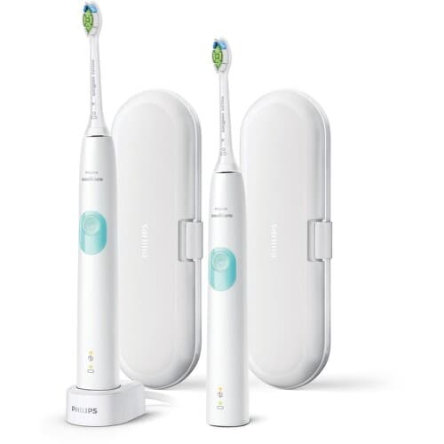 PHILIPS SONICARE 4300 HX6807/35 sonické elektrické zubné kefky 2 ks 1