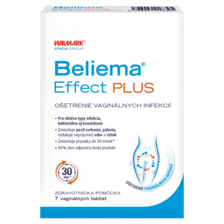 BELIEMA Effect plus 7 vaginálnych tabliet 1