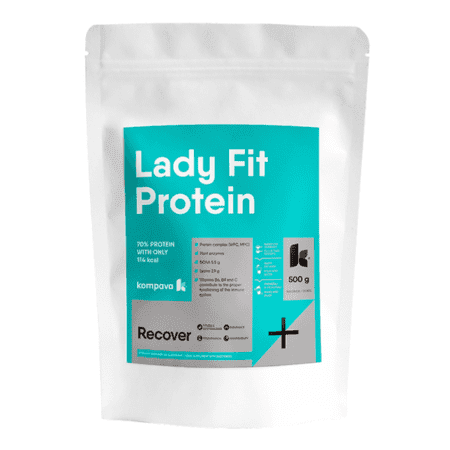 KOMPAVA Lady fit protein príchuť čokoláda 500 g 1