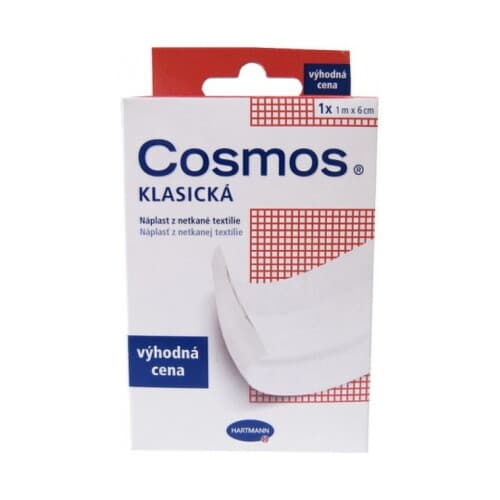 COSMOS Klasická náplasť z netkanej textílie 1 m x 6 cm 1 kus 1