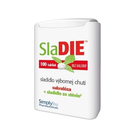 SLADIE Sladidlo 100 tabliet 1