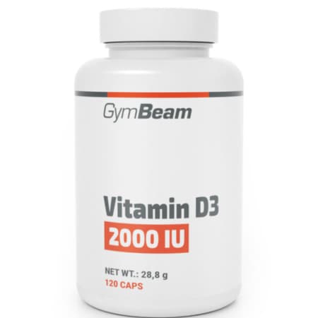 GYMBEAM Vitamín D3 2000 IU 120 kapsúl 1