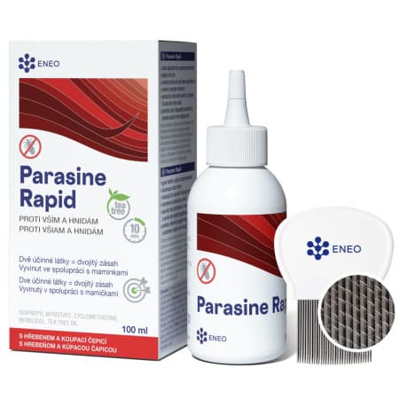 PARASINE Rapid 100 ml + hrebeň a čiapka zadarmo 1 x 1set