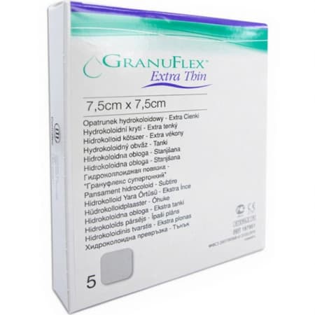 GRANUFLEX Extra tenký 7,5 x 7,5 cm 5 ks
